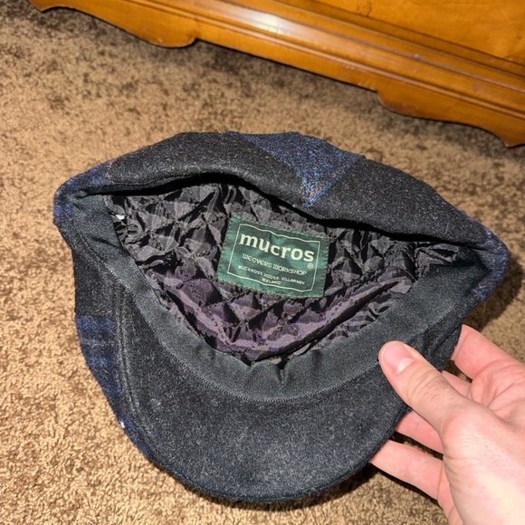 Vintage Mucros Weavers Irish Flat Cap - Picture 4 of 7